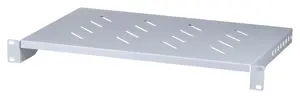 LANBERG AK-1004-S Lanberg fiksuota lentyna 19,1U, 483X300 mm, maksimali apkrova iki 25 kg, pilka