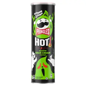 Užkandis PRINGLES Halloween Hot Kickin' Sour Cream, 160 g