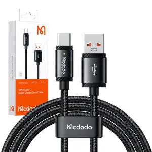 USB-A į USB-C laidas Mcdodo CA-4730, 120 W, 1,5 m (juodas)