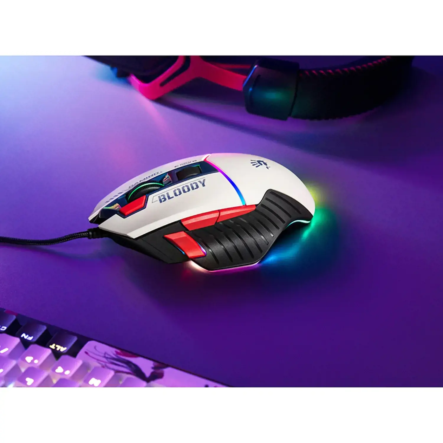 A4Tech pelė "Bloody W95Max USB Sports Navy" A4TMYS47258