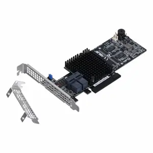 ASUS PIKE II 3108-8I/240PD/2G, SAS, Serial ATA II, Serial ATA III, PCI Express, 0, 1, 5, 10, 50, 60…