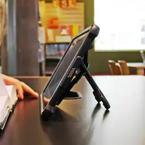 RAM Mounts GDS HandStand Tablet Hand Strap and Kick Stand, Tablet/UMPC, Passive holder, Indoor, Black