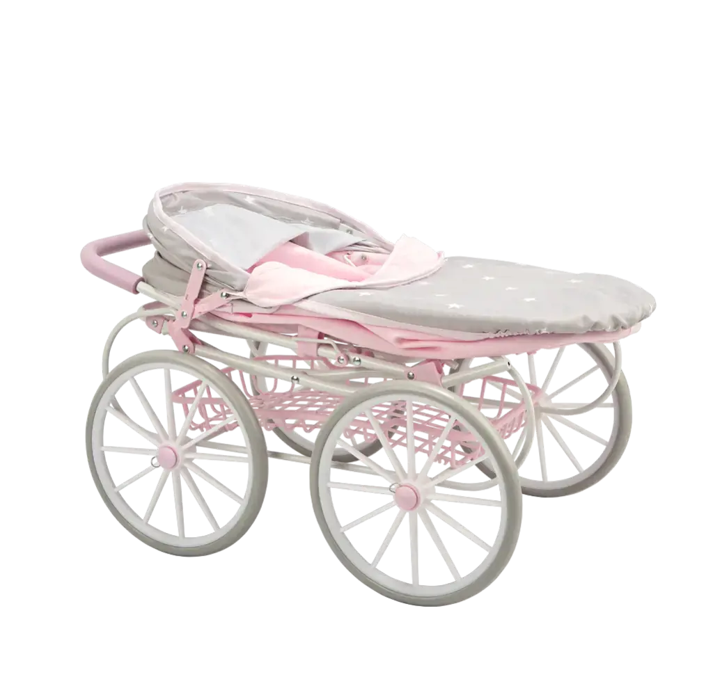 Arias vežimukas Emma su gobtuvu ir krepšiu