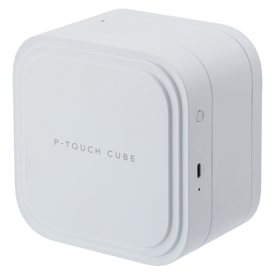 Brother P-touch CUBE Pro (PT-P910BT) įkraunamas etikečių spausdintuvas su "Bluetooth", TZe, terminis perkėlimas, 360 x 360 DPI, laidinis ir belaidis, įmontuotas įkraunamas ličio jonų (Li-Ion) akumuliatorius