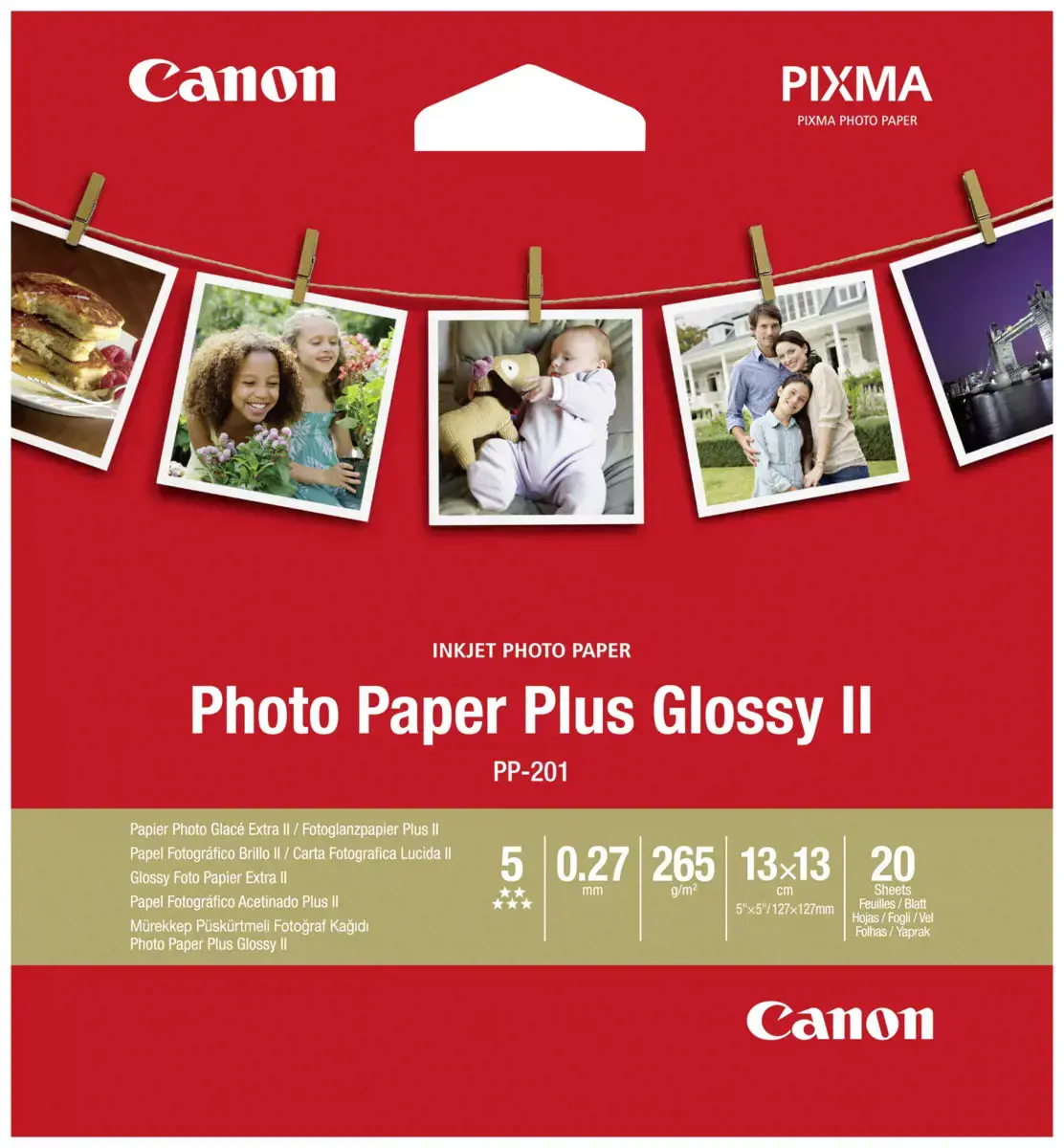 Blizgus Fotopopierius Canon, 265 g/m², 20 psl.