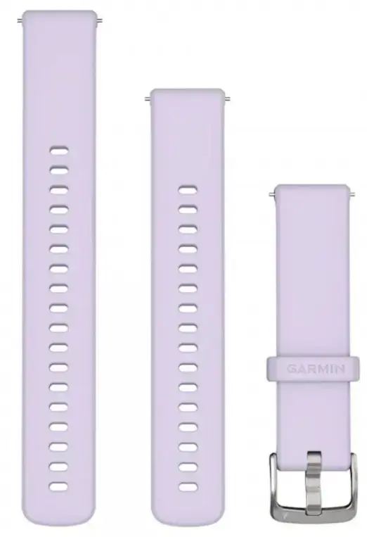 Garmin watch strap Quick Release Silicone 18mm, periwinkle