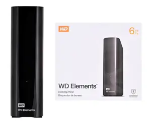 Išorinis kietasis diskas "WD Elements Desktop" (6 TB, USB 3.0)