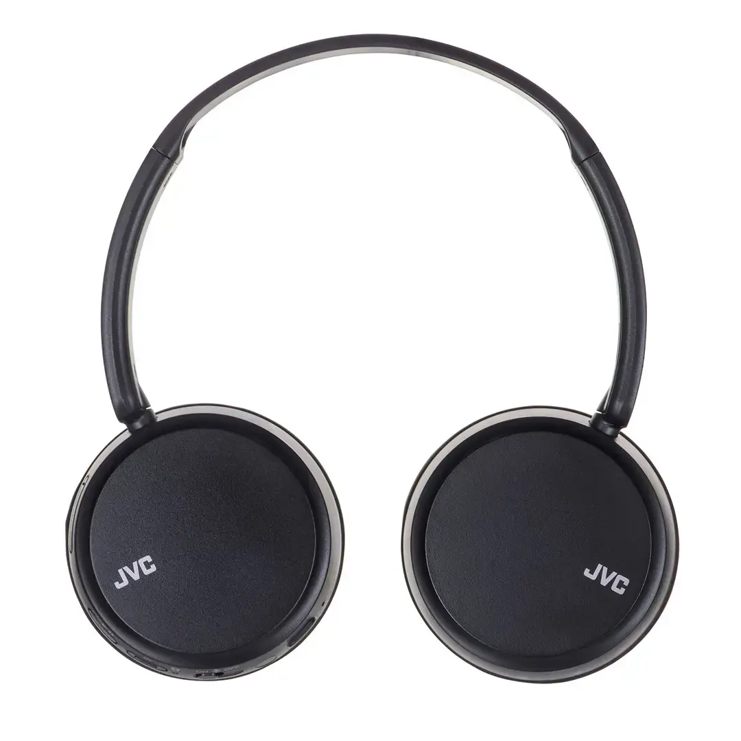 JVC HA-S36W ausinės Belaidės ausinės su ausinėmis, skirtos skambučiams ir muzikai "Bluetooth", juodos spalvos