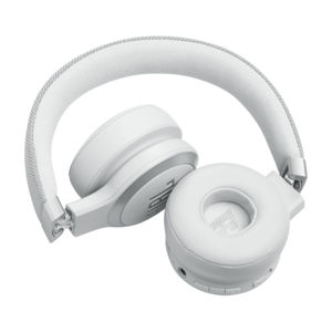 JBL belaidės ausinės "Live 670NC", baltos spalvos