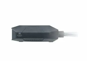 ATEN 2 prievadų USB "DisPlayPort" kabelinis KVM jungiklis, 4096 x 2160 taškų, 4K Ultra HD, 1,38 W, juodas