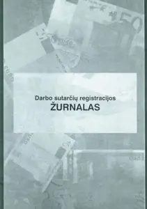 Darbo sutarčių registracijos žurnalas, A4 (12)  0720-017