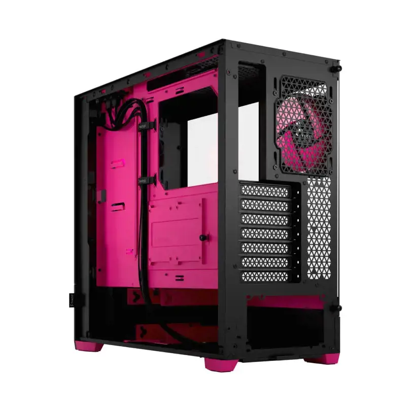 FRACTAL DESIGN "Pop Air RGB Magenta Core TG Clear Tint