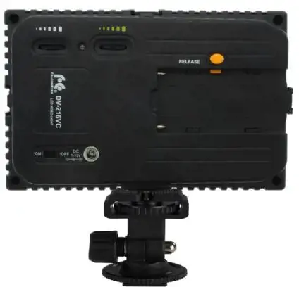 "Falcon Eyes" dviejų spalvų LED vaizdo lemputė (DV-216VC)