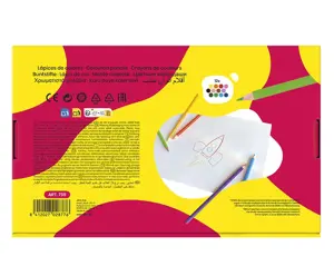 Pieštukai JOVI Schoolpack, 144 vnt., šešiakampiai