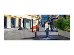 LG Outdoor Display | 55XE3P-B | 55 " | Landscape/Portrait | 24/7 | webOS | Wi-Fi | 3500 cd/m² | 9 ms | 178 ° | 178 °