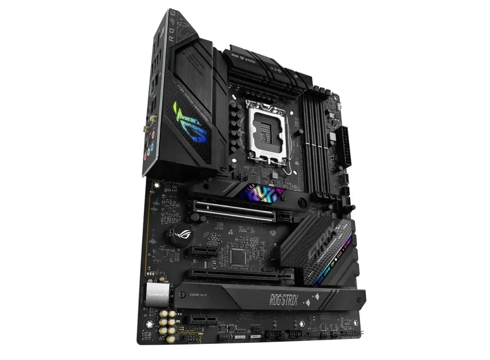 ASUS ROG STRIX B760-F GAMING WIFI, "Intel", LGA 1700, "Intel® Celeron®", "Intel® Core™ i3", "Intel® Core™ i5", "Intel® Core™ i7", "Intel® Core™ i9",..., LGA 1700, DDR5-SDRAM, 128 GB