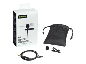 Shure MVL Lavalier Microphone for Smartphone or Tablet | Shure