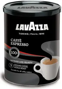 Kava LAVAZZA Espresso, malta, 250 g, metalinėje dėžutėje