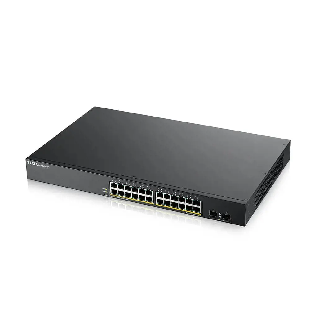 Zyxel GS1900-24HP, valdomas, Gigabit Ethernet (10/100/1000), 1U