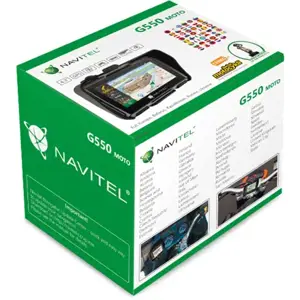"Navitel" asmeninis navigacijos įrenginys G550 MOTO Bluetooth GPS (palydovinis) Žemėlapiai įtraukti