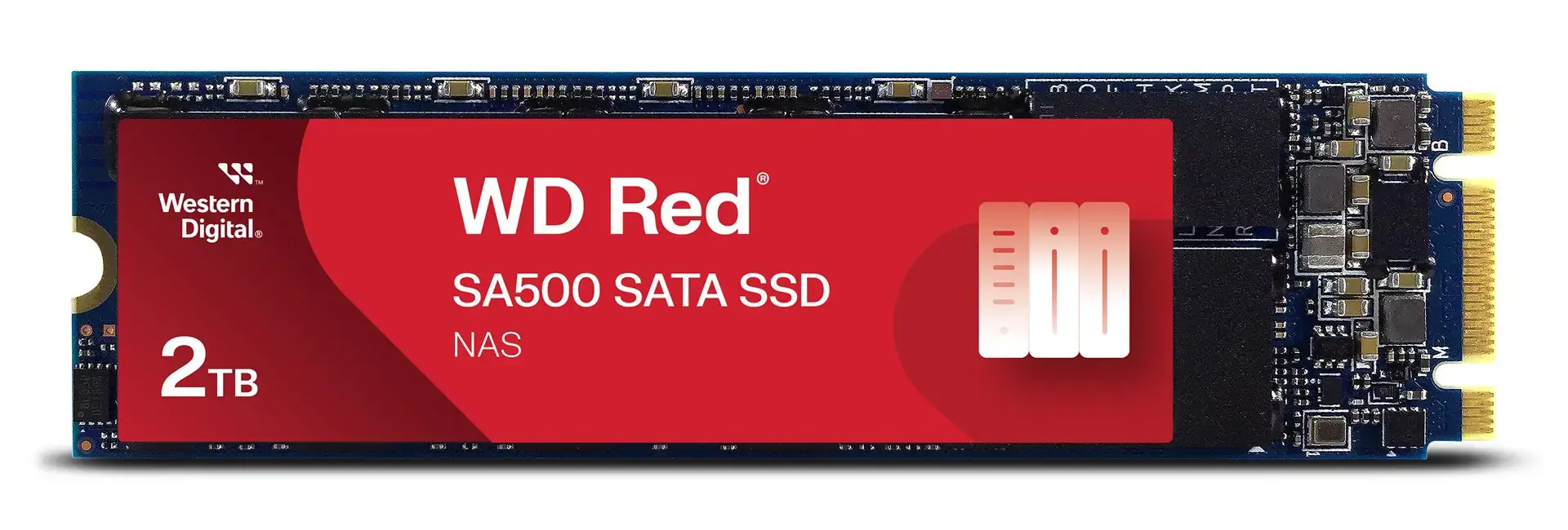 SSD diskas WESTERN DIGITAL Red SA500 2 TB, M.2, Serial ATA III