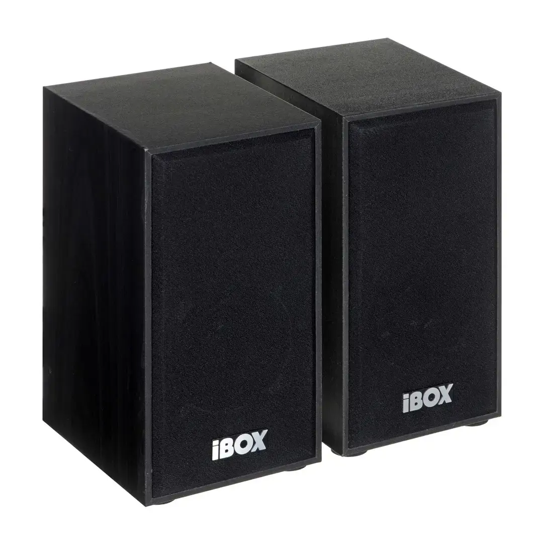 "IBOX IGLSP1B" GARSIAKALBIAI "I-BOX 2.0 SP1" JUODOS SPALVOS