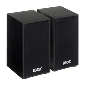 "IBOX IGLSP1B" GARSIAKALBIAI "I-BOX 2.0 SP1" JUODOS SPALVOS
