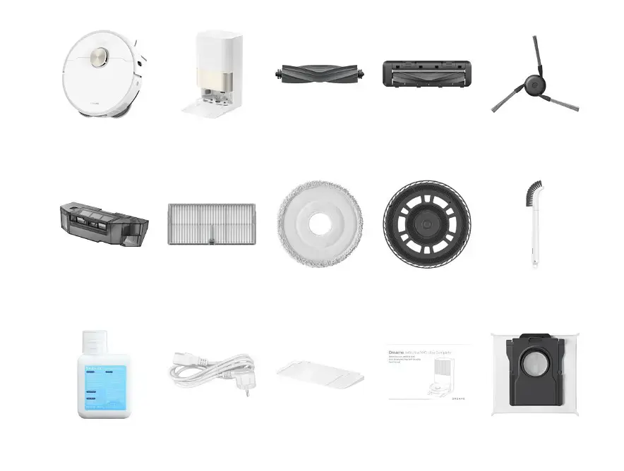 Dulkių siurblys-robotas Dreame X40 ULTRA, Balta