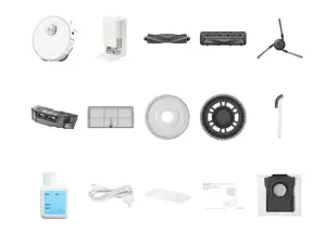 Dulkių siurblys-robotas Dreame X40 ULTRA, Balta