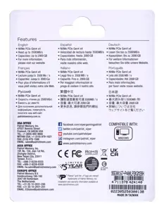 SSD diskas PATRIOT MEMORY P400 Lite 2 TB, M.2