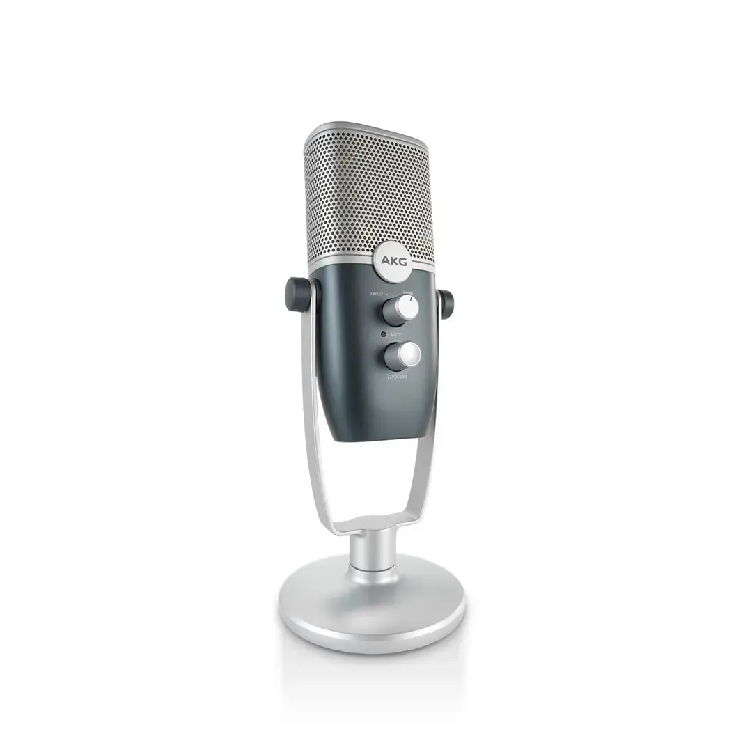 AKG Ara - professional USB condenser microphone, blue-silver
