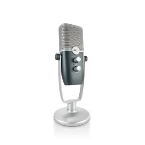 AKG Ara - professional USB condenser microphone, blue-silver