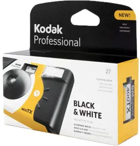 Kodak vienkartinis fotoaparatas Professional Tri-X 400 Black &amp; White 400/27