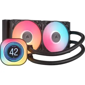 Corsair Liquid CPU Cooler | iCUE LINK TITAN 240 RX LCD | Intel, AMD