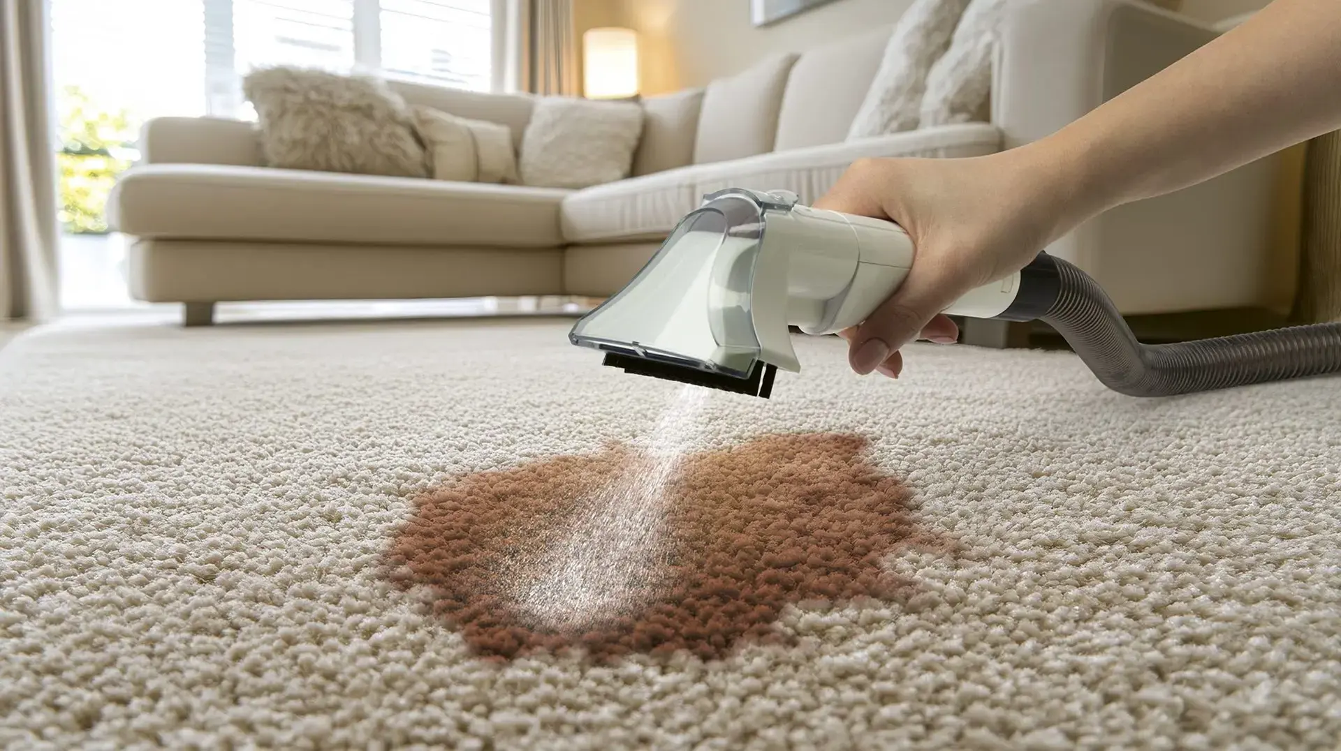 ProfiCare PC-PTR 3153 carpet cleaning machine Handheld Black, White