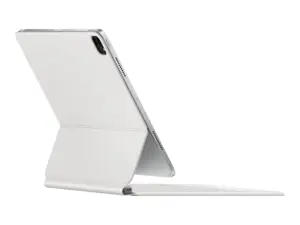 "Apple Magic" klaviatūra 12,9 colių "iPad Pro" (3, 4, 5 kartos) SE, išmanioji jungtis, balta