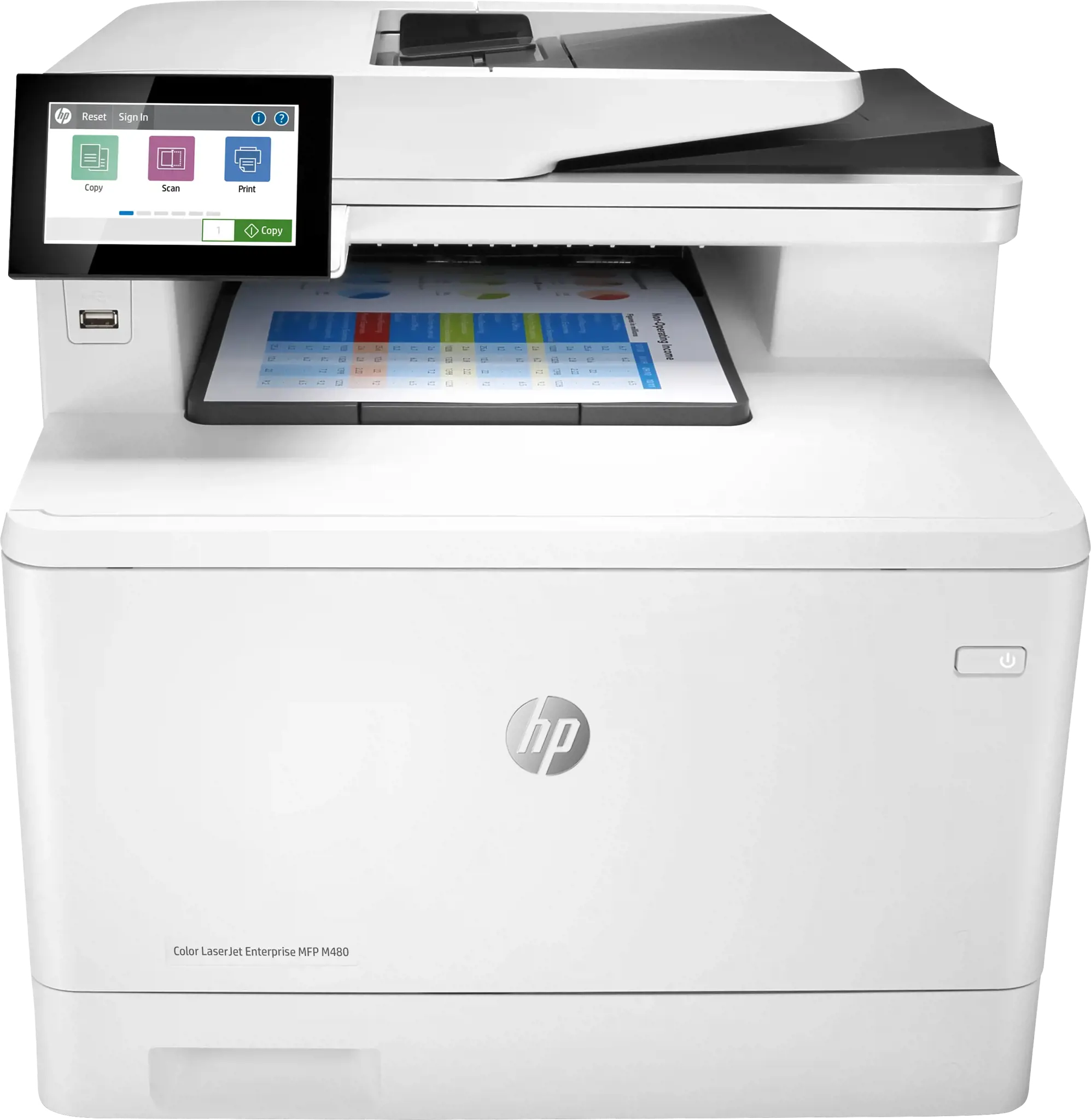 HP Color Laserjet Enterprise MFP M480f 