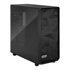 "Fractal Design Meshify 2 XL Light" grūdintas stiklas, kompiuteris, juodas, ATX, EATX, micro ATX, Mini-ITX, SSI CEB, plienas, grūdintas stiklas, žaidimų, 18,5 cm