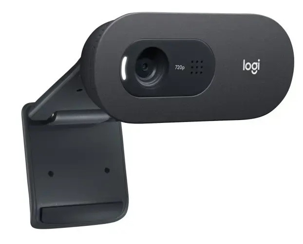 "Logitech C505e", 1280 x 720 taškų, 30 kadrų per sekundę, 1280x720@30fps, 720p, 60°, USB