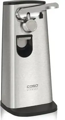 Caso D10 daugiafunkcinis atidarytuvas ir peilių galąstuvas, sidabrinės spalvos, juodas, 68 W 