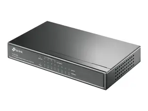 "TP-Link" 8 prievadų "Gigabit" stalinis PoE komutatorius su 4 prievadais, "Gigabit Ethernet" (10/100/1000), maitinimas per Ethernet (PoE)