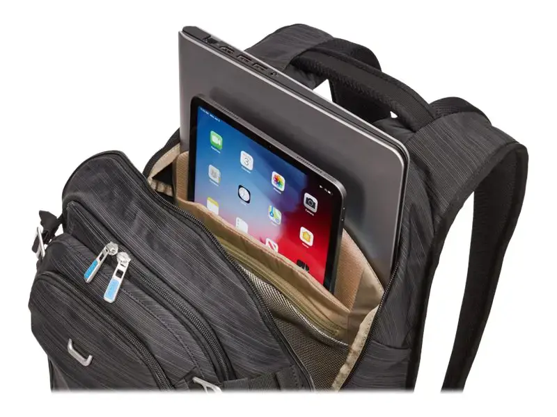 "Thule Construct CONBP-116 Black", "City", "Man", 39,6 cm (15,6"), Nešiojamojo kompiuterio skyrius, Neperšlampamas, Nailonas