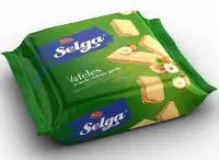 Vafliai SELGA, riešutiniai, 180 g