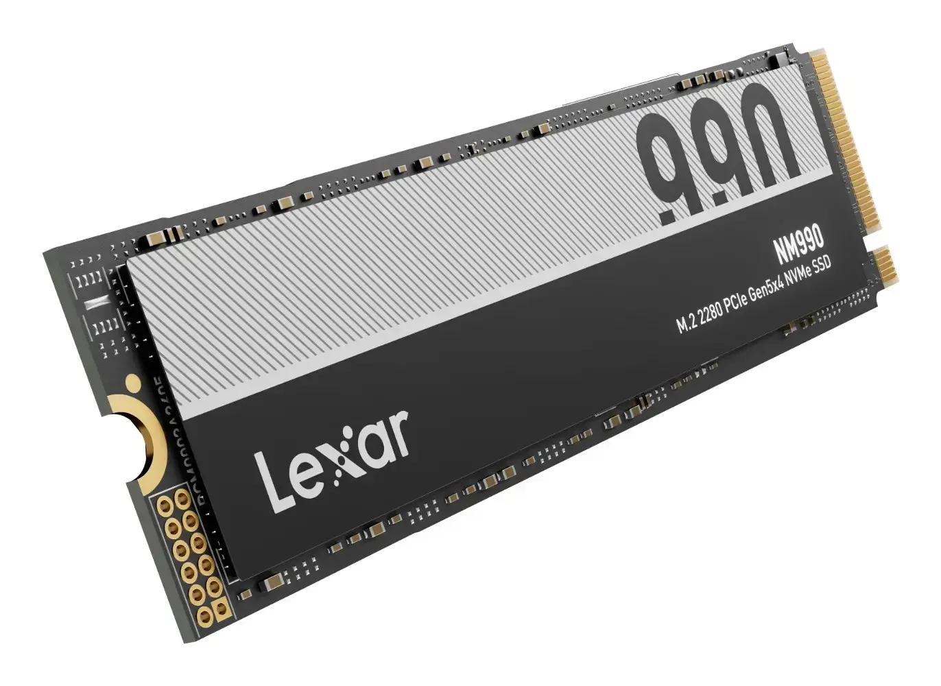 SSD diskas Lexar NM990 4 TB, M.2 2280, PCIe Gen 5x4