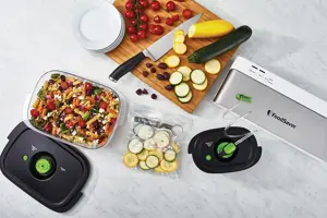 "FoodSaver VS0100X" vakuuminė sandarinimo mašina "Silver", balta