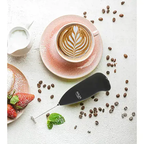 Rankinis pieno putos plakiklis Adler AD 4491, Juoda