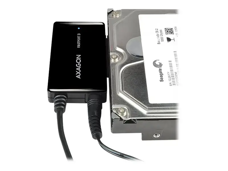 AXAGON ADSA-FP3 USB3.0 - SATA 6G HDD FASTPort3 adapteris su maitinimo šaltiniu