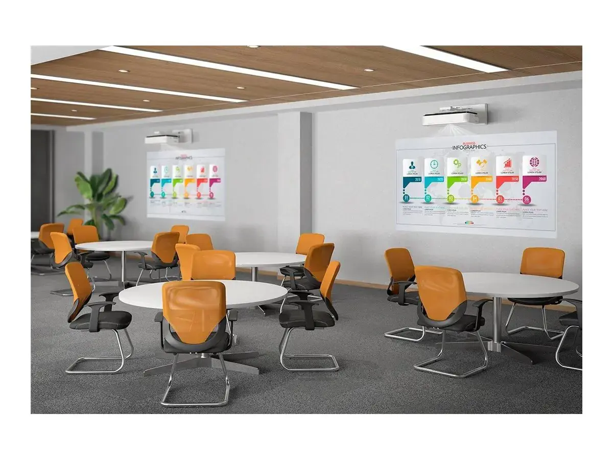 "Epson EB-810E", 5000 ANSI liumenų, 3LCD, 1080p (1920x1080), 2500000:1, 16:9, 2032-4064 mm (80-160")