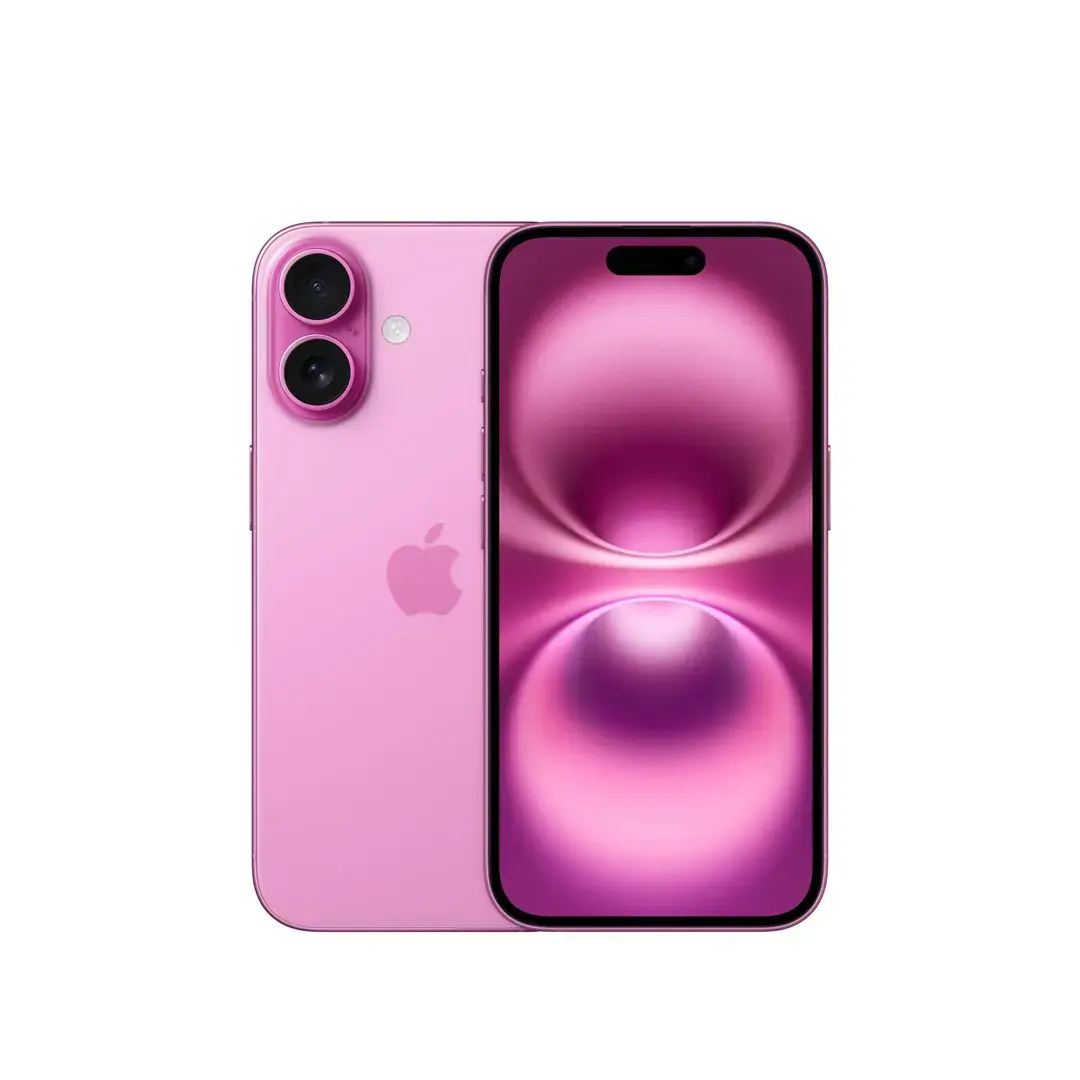 Apple | iPhone 16 | Pink | 6.1 " | 2556 x 1179 pixels | OLED | A18 | Internal RAM 8 GB | 128 GB | Dual SIM | Nano SIM | 5G | Main camera resolution 48 MP | iOS 18 | Secondary camera resolution 12 MP