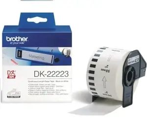 Brother DK-22223, baltas, DK, 50 mm x 30,48 m, 1 vnt.